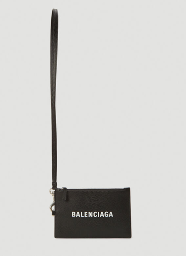Balenciaga Cash Passport Phone Holder Black bal0344012