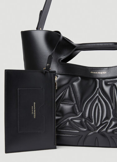 The Bow Small Handbag Alexander McQueen The Bow Small Handbag Black amq0251004