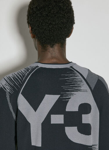 Y-3 Engineered Knit Sweater Grey yyy0156001