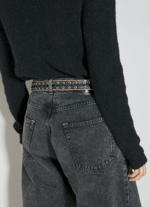 Vivienne Westwood 코르셋 벨트 블랙 vvw0254030