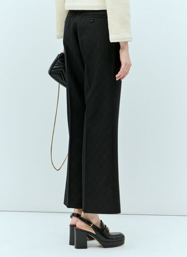 Gucci 울 인터로킹 G 테일러드 팬츠  블랙 guc0255182