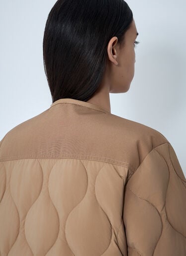 Quintin 3-In-1 Shearling-Trimmed Short Down Jacket Moncler Quintin 3-In-1 Shearling-Trimmed Short Down Jacket Camel mon0262005