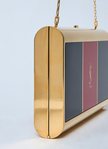 Saint Laurent MinaudiÃ¨re 金属单肩包  黑色 sla0259120