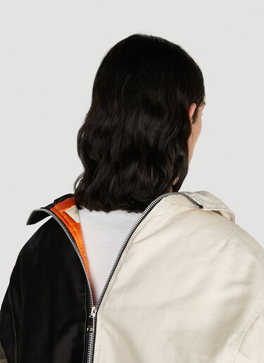 Colour Block Bomber Jacket (Di)vision Colour Block Bomber Jacket White div0151003