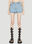 Durazzi Milano Studded Denim Shorts Black drz0252011