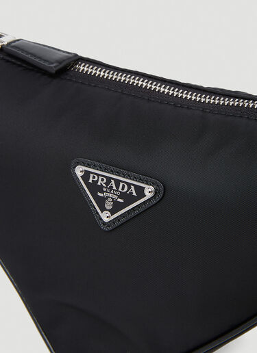 Prada Traingle Shoulder Bag Black pra0254033