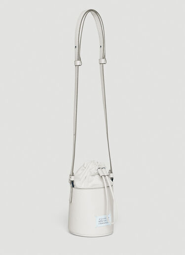 Maison Margiela 5AC Mini Bucket Bag White mla0244032