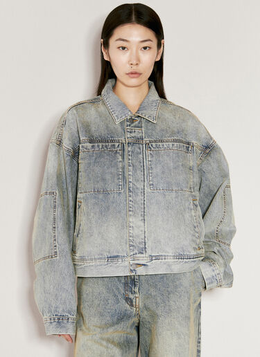 Entire Studios Gem Denim Jacket Blue ent0256003