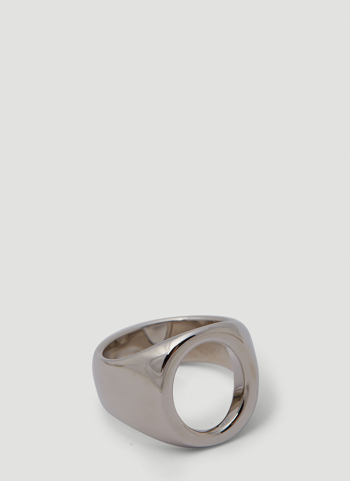 Tom Wood Oval Open Ring Unisex Silver