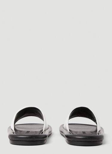 JW Anderson Bumper 平底凉鞋 白色 jwa0249003
