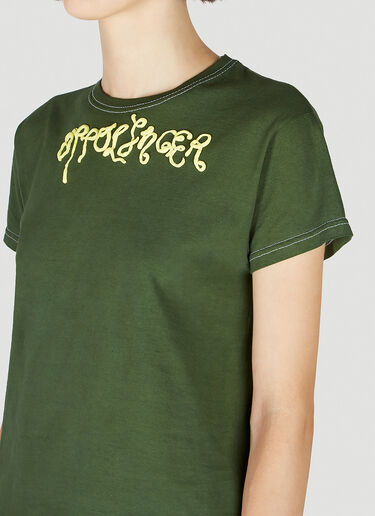 Ottolinger 徽标 T 恤 绿色 ott0251014