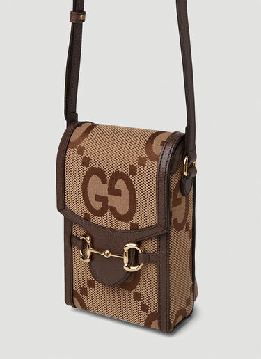 Gucci Jumbo GG 迷你手机包 驼色 guc0152165