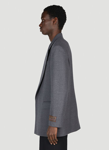 Gucci Tailored Open Blazer Grey guc0152024