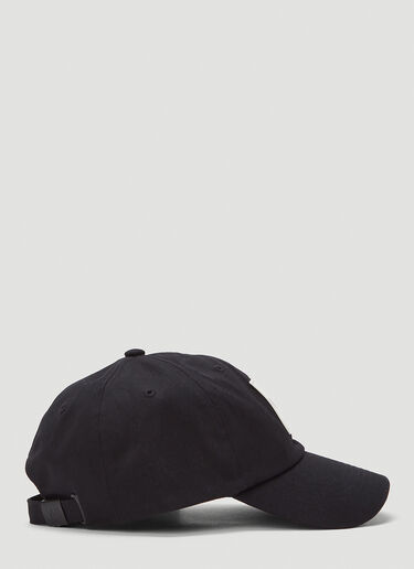 Y-3 Logo-Patch Cap Black yyy0349037