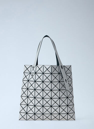 LN-CC® - Bao Bao Issey Miyake: Prism Matte Tote Bag - Grey Bao Bao Issey Miyake Prism Matte Tote Bag Grey bao0366005