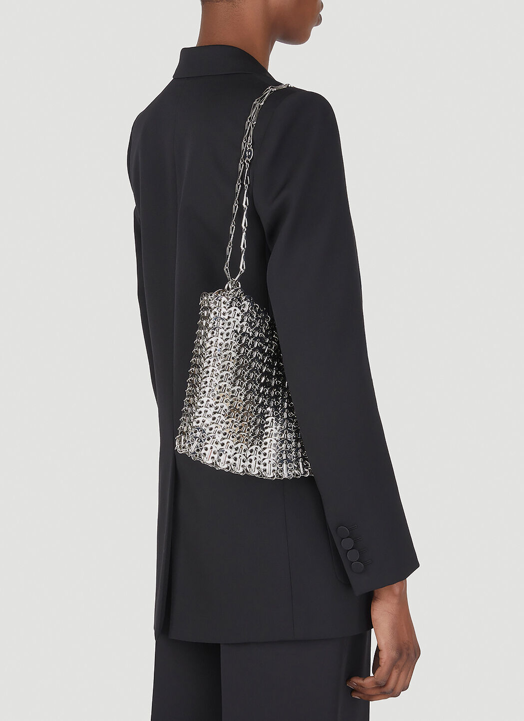 Paco rabanne silver bag top
