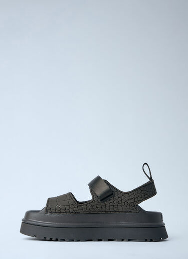 UGG W Goldenglow Embossed Sandals Brown ugg0264020