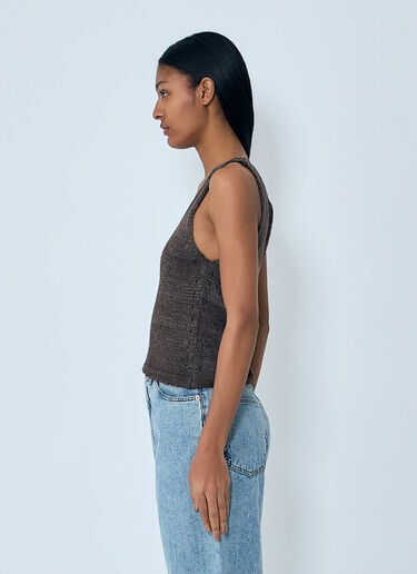 Our Legacy Solo Tank Top Brown our0264016