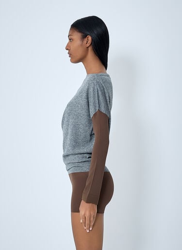 Heiss Knit Bodysuit Kiko Kostadinov Heiss Knit Bodysuit Brown kko0262006