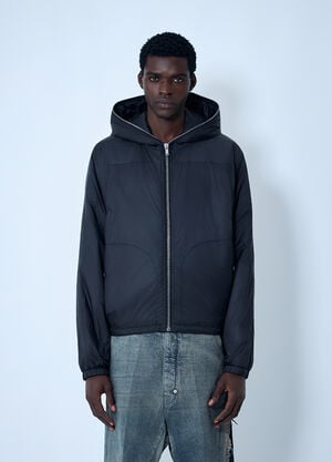 Rick Owens DRKSHDW Sealed Winbreaker Jacket Black drk0162002