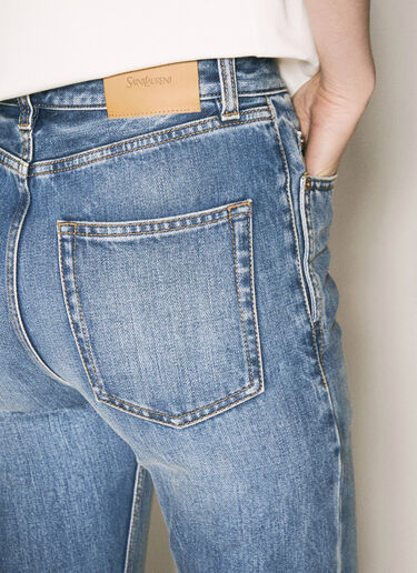 Saint Laurent 90's Slim Jeans Blue sla0258061