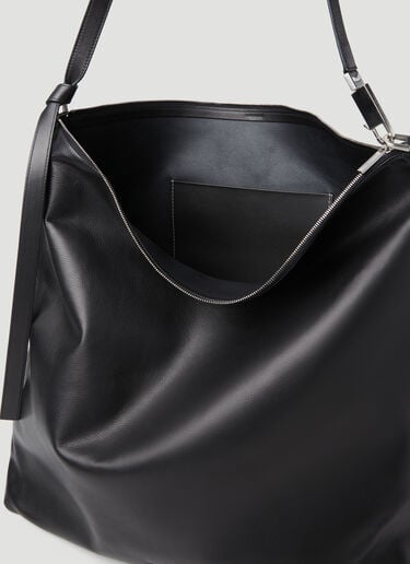 大号皮革托特包 Rick Owens 大号皮革托特包 黑 ric0153034