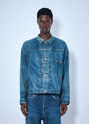 Junya Watanabe x Levi's Strauss Linen Denim Jacket Blue jwn0164010