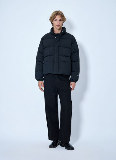 LN-CC® - Jil Sander: High-Neck Puffer Jacket - Black Jil Sander High-Neck Puffer Jacket Black jil0165003