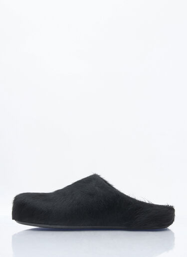 Marni Fussbett Sabot Mules Black mni0259017