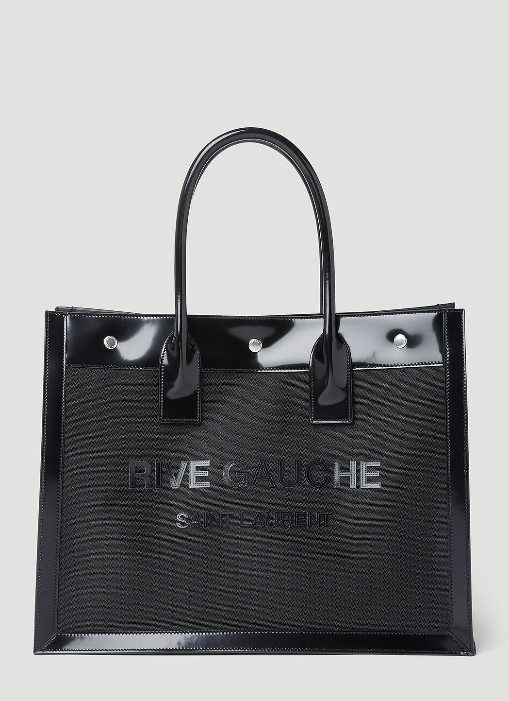 Saint Laurent Women s Rive Gauche Tote Bag in Black LN CC