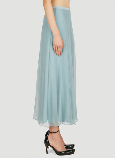 Gucci 시폰 스커트 블루 guc0251052