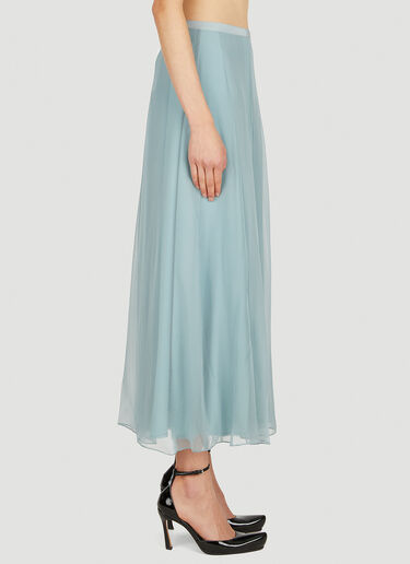 Gucci 雪纺半裙 蓝色 guc0251052