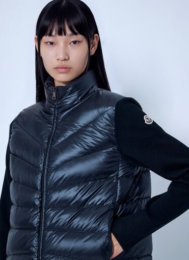 Moncler 羊毛填充开衫 黑色 mon0254043