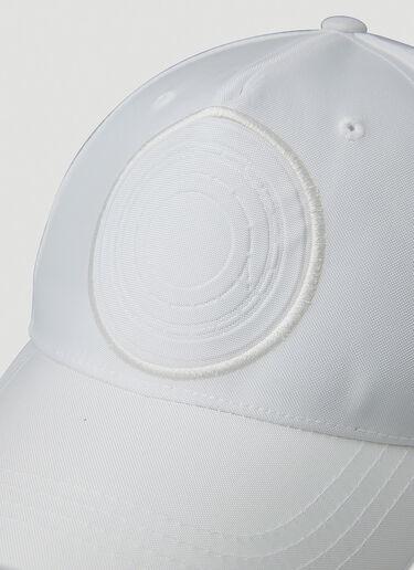 KANGHYUK  Stitched Logo Cap White kan0148007