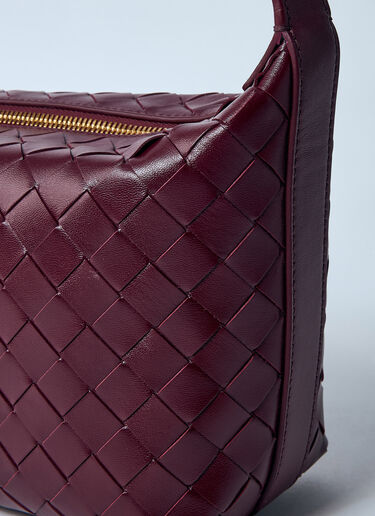 Bottega Veneta 미니 왈라스 숄더백 버건디 bov0259023
