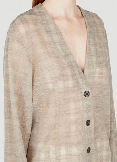 Midline Cardigan Our Legacy Midline Cardigan Beige our0253004