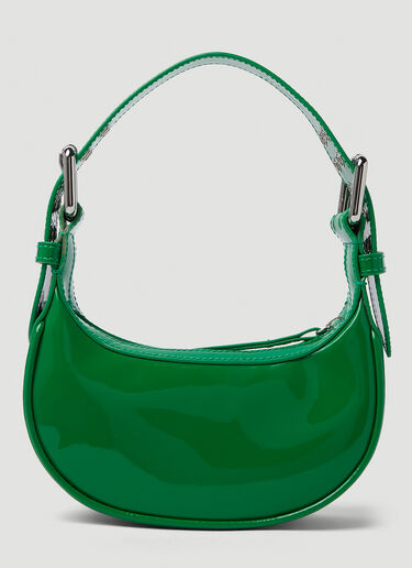 BY FAR Soho Mini Shoulder Bag Green byf0250007