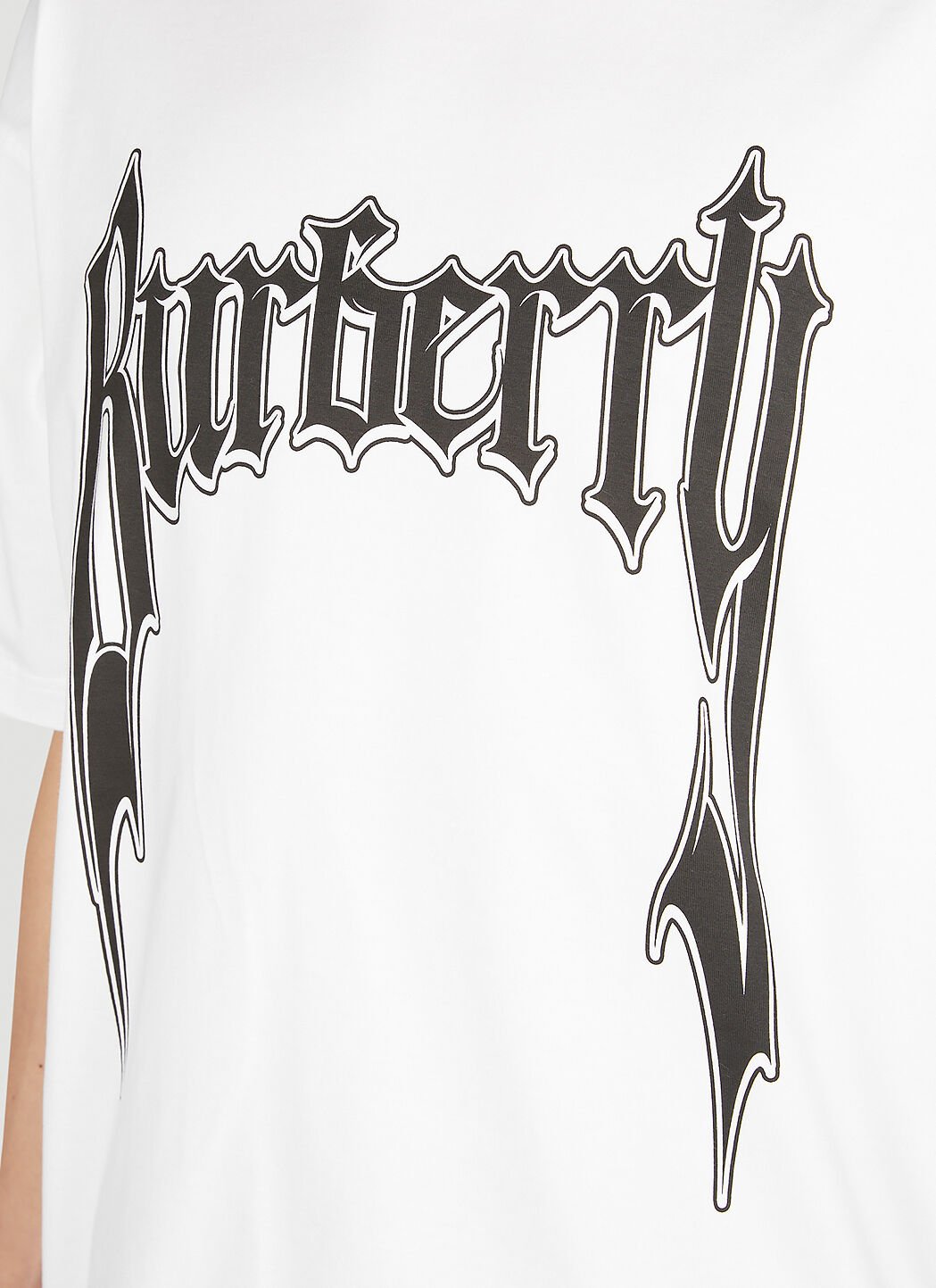 Burberry logo print clearance