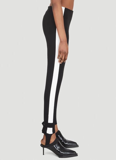 Moncler Contrast Stripe Leggings Black mon0246062