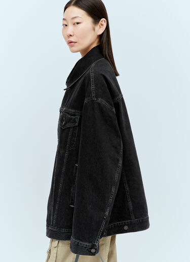 Acne Studios Oversized Denim Jacket Black acn0355002