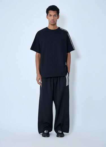 Y-3 Drawstring Wide-Leg Pants Black yyy0364018