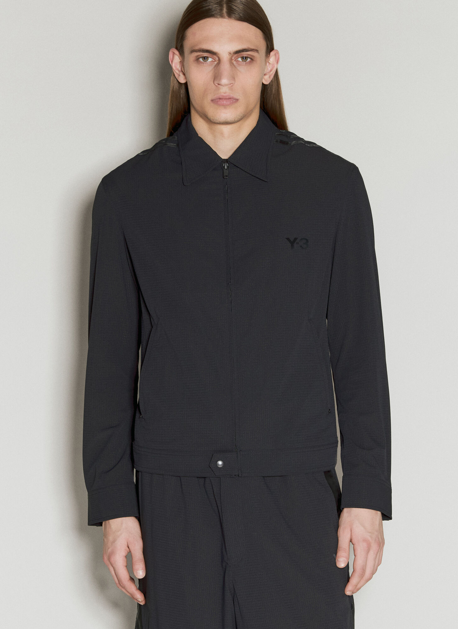Shop Y-3 Ripstop Jacket In Black