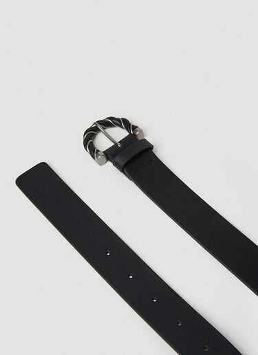 Bottega Veneta Twist Belt Black bov0251147