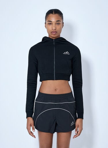 LN-CC® - Balenciaga: Cocoon Hoodie - Black Balenciaga Cocoon Hoodie Black bal0265018