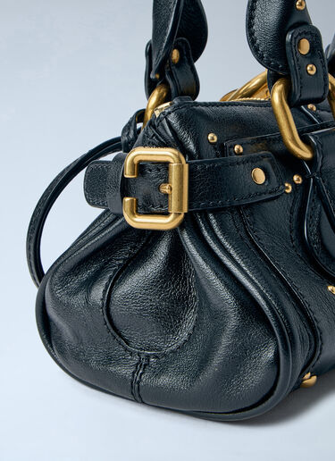 Chloé Small Paddington Chain Shoulder Bag Black chl0264048