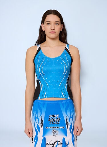 Gina Corrieri Racer Vest Blue gcr0264004