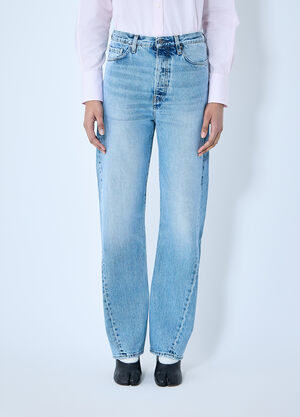 TOTEME Twisted Seam Jeans Black tot0259014