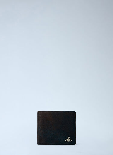 Bi-Fold Leather Wallet Vivienne Westwood Bi-Fold Leather Wallet Black vvw0163015
