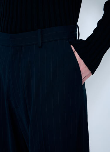 Acne Studios Pinstriped Tailored Pants Navy acn0159022