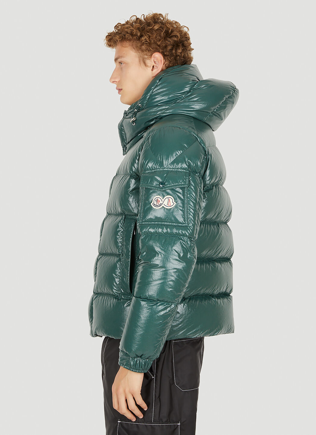 Moncler maya emerald green sales
